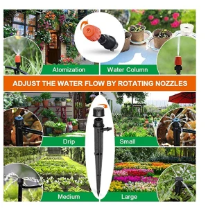 15M DIY Drip Irrigation System Automatic Watering garden greenhouse irrigation system