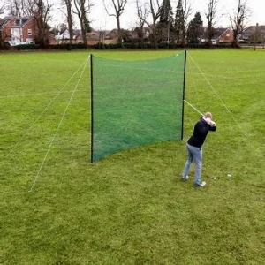 1.5m*3 m plastic netting safety net sports trampoline with safety net ladder crane