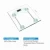 Import 180kg Digital Bathroom Personal Scale Glass Body Weight Scale from China
