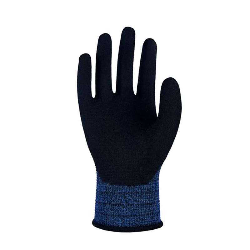 18G Cut Resistant Gloves with Great Grip Technology Sandy Nitrile Coating