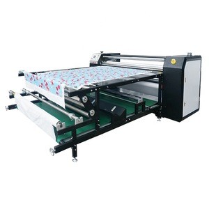 1.8m large format roll fabric heat press machine multifunctional heat transfer printing for cut pieces