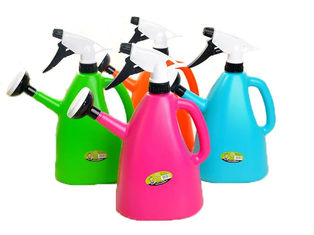 1L Dual-Purpose Trigger Watering Spray Pot Gardening Watering Pot High Quality Durable Watering Cans