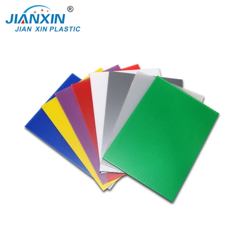 2-12mm colorful hollow plastic sheet / board / plate