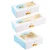 Import 2 3 4 Holes Nice Price Custom Dessert Bakery Egg Tarts Box Egg Tart Food Packaging Box With Plastic Window from China