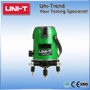 2 line 3 point green laser level with 360 fine-tuning knob UNI-T LM520G