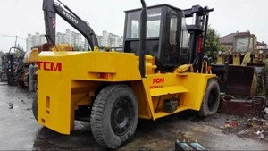 20 ton used forklift Original Secondhand TCM FD200 forklift Good condition Material Handling Equipment