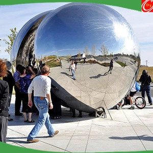 2000mm Street Siver Gazing Stainless Steel Ball