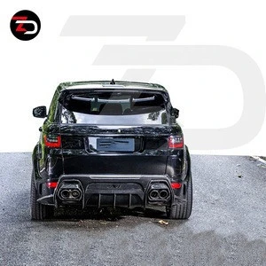 2014-Aspec Half Carbon Material Body Kit For Range Rover Sport Change To Wide Style