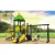 Import 2019 Children Top Quality Newest Fun Plastic Kids Outdoor Playground with Swing and Slide from China