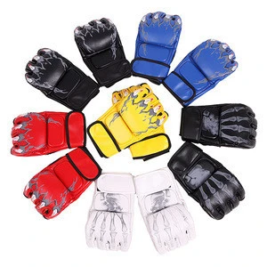 2019 Customized Logo Training PU/PE Foam Printed 10 Oz Twins Boxing Gloves Oem