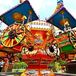 2019 latest technology self control vintage lifting carriage modern times amusement park
