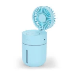2019 New Release Misting Fan Table Fan Rechargeable Water Spray Humidifier Fan