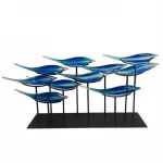 2019 new supplier glass fish gifts contemporary home dining decor