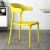 Import 2020 Famous Italy design dining room furniture Full PP plastic stackable dining chair from China