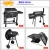 Import 2020 Hot Sale Black Outdoor BBQ Tools Balcony BBQ Grills from China