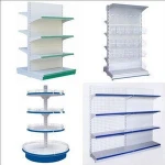 2020 Hot Selling Design Supermarket Gondola Metal Display Rack Supermarket Shelf Equipment with Shop Design