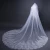 Import 2020 In Stock 2 Layer Lace Hem Bridal Accessory 3M Ivory Wedding Veil with Crystal from China