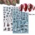 Import 2020 Nails 3D Leaves Letters Nail Stickers Adhesive Decal Summer Drinking Fruit Slider Laser Nail Art Decoration Manicure Wrap from China