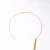 Import 2020 new fashion pearl long tassel necklace open circle necklace gold jewelry from China