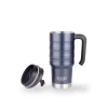20oz double wall stainless steel tumbler gym vacuum mug with handle