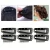 Import 20pcs Snap-Comb Wig Clips with Rubber for Hair Extension Hairpiece DIY Clip in Hair Extensions 10-Teeth Wigs Weft Black Color from China