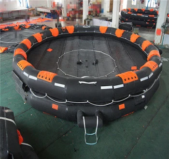 20pers throwing type inflatable life raft with EC standard