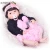 Import 22 inch 55 cm lifelike silicone baby doll good quality reborn baby dolls from China