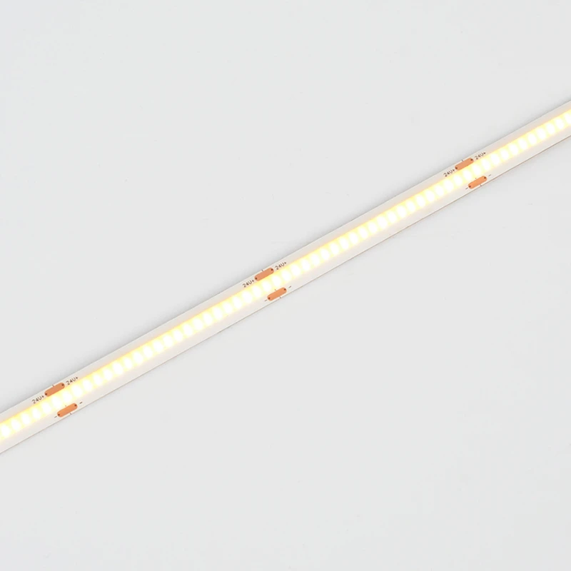 24V 378Leds/M Decoration Linear Light Flexible Cob Led Strips Light Chase Flexible Led Moving Strip Lighting High Efficiency Led