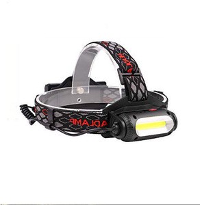 2500 Lumens Brightest Head Lamp IPX4 Headlight for Camping Outdoors 2 in 1 USB Rechargeable Headlamp COB Work Flashlight Torch