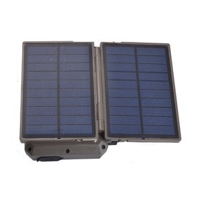 2.5W solar panel and power bank suite portable charging system for Boly hunting scouting cameras with connect cable included