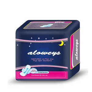 280mm sanitary napkin factory in China Cheap price night use super absorbent