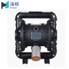 2inch 378 l/min CE aluminium alloy air operated pneumatic double diaphragm pump