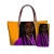 Import 2pcs Handbags Set for Women Black Art African American Girls Printing Beach Bags Ladies Hand Bag&amp;Purse Females Totes from China