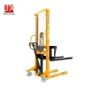 2ton 2.5ton 3ton manual pallet stacker forklift hydraulic stacking truck 1.6M-3M lifting height Hydraulic Hand stacker