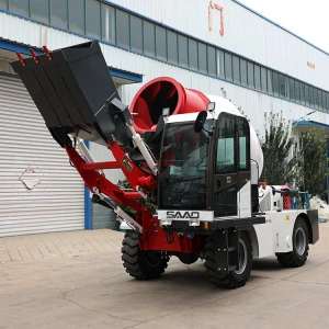 3 bag mini capacity of concrete with conveyor mixer truck small cubic meters in Europe