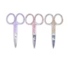 3 Color Stainless Steel Makeup Manicure Eyebrow Scissors . WB100-185