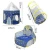 Import 3-piece Set of Children Game House Foldable Breathable Pop Up Kids Play Tent House with A Storage Bag Crawling Tunnel Playhouse from China