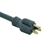 3 PIN waterproof outdoor use American type power cord/power plug