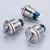 Import 304 Stainless Steel 2 Position Metal 22mm Rotary Switch with Matched Connectors Selective Switch 1NO 1NC from China