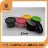 30/50g Cone shape,color PP cosmetic jar packaging stackable jars