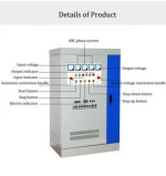 30KVA 50KVA 60KVA 80KVA three phase servo motor industrial voltage stabilizer SBW series