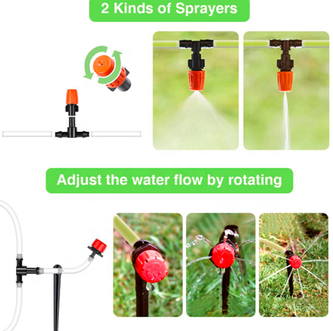 Buy 30m Diy Micro Drip Irrigation System Automatic Garden Watering Kits ...