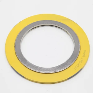 3/4 inch 900 lb Spiral Wound Gasket 316 inner&outer ring with graphite&316 winding ring
