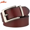 37mm Custom Factory Pin Buckle Pure/Genuine Leather Man Leather Belt