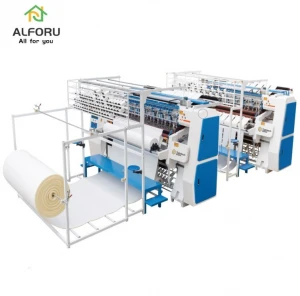3WD Automatic computerized chain stitch non shuttle multi- needle quilting machine for mattress MADE IN CHINA