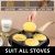 Import 4-cup Medical Stone Non-Stick Frying pan, Fried Egg, Burger and Bacon Omelet Burger Pancake Pan from China