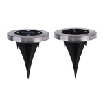 4 LED Solar Powered Ground Light , Garden Landscape Lighting Pathway Lawn Outdoor Lighting