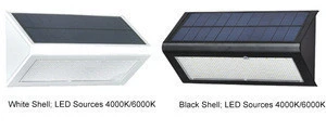 4 year warranty SOLAR light Radar sensor led wall garden light 3.2V Waterproof IP65 outdoor solar lamp