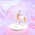 Import 4045G Cartoon Figure Unicorn Drifting Snow gleamy Globe Glass Crystal Ball Creative Resin Music Box Gift Home Desktop Decoration from China