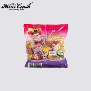 40pcs healthy fruit royal jelly drink,15g coconut fruit shaped cup jelly